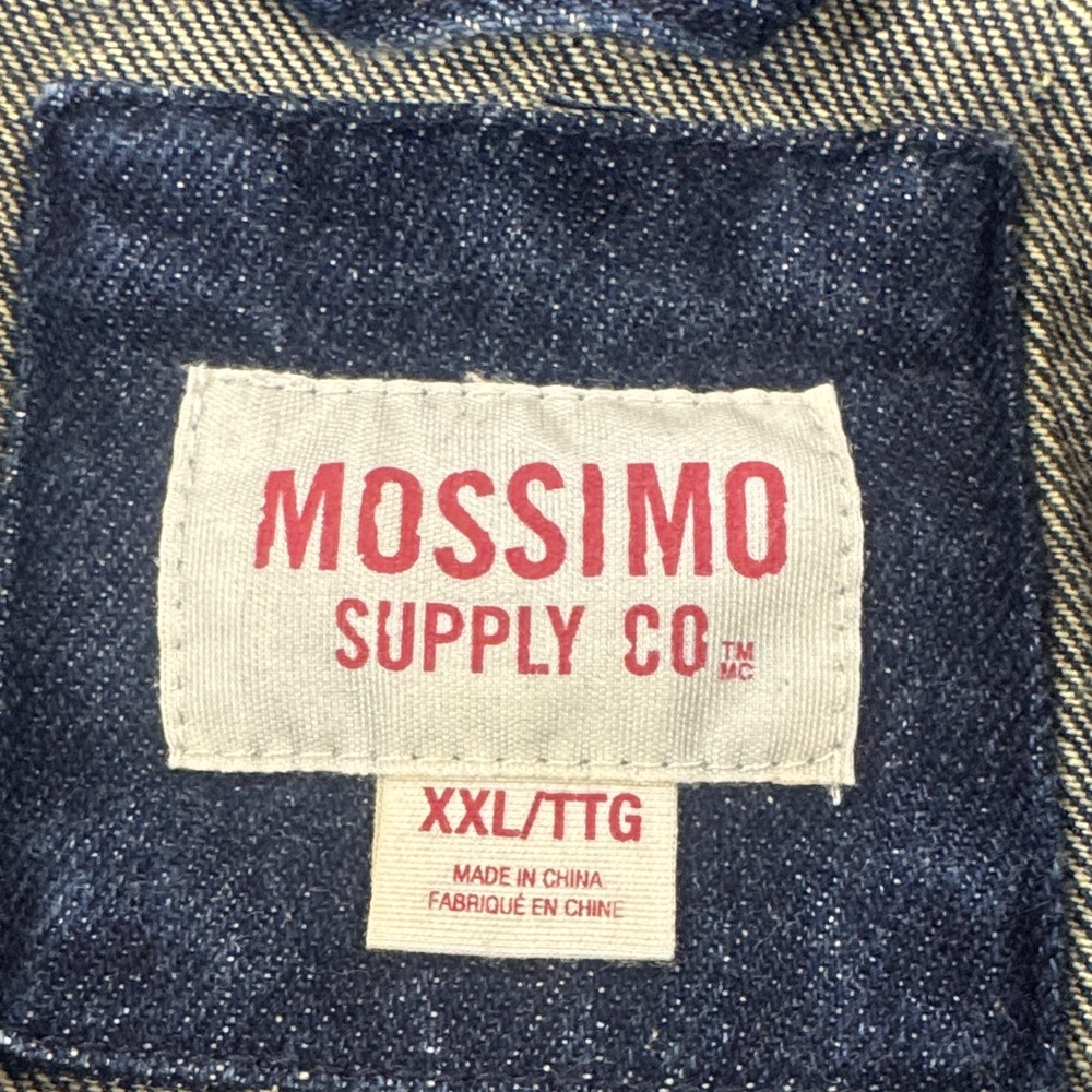 Mossimo Supply Co. Indigo Cropped Denim Jacket - Picture 3 of 4